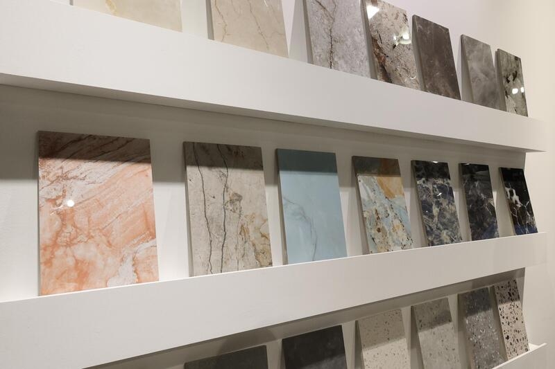 Stone tiles for walls and floors